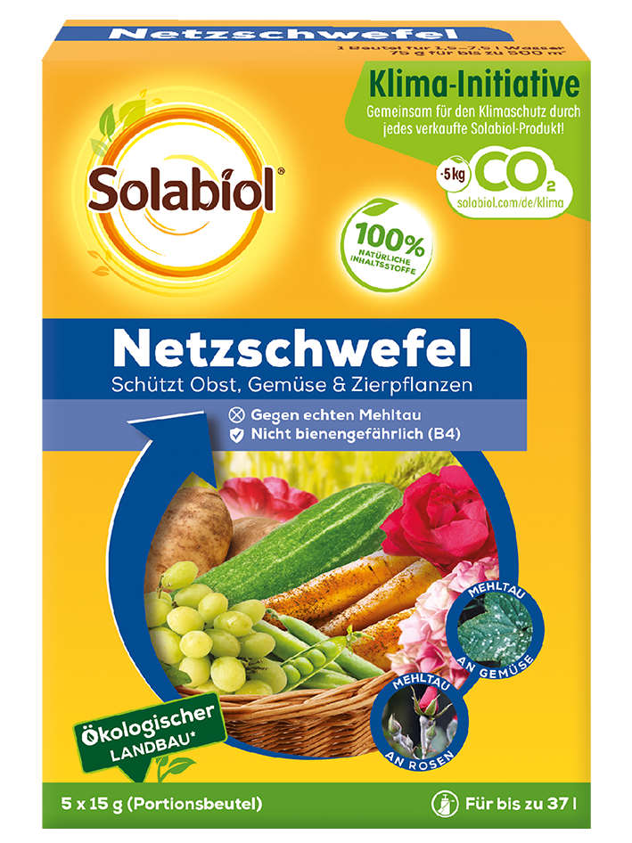 Solabiol Netzschwefel (gegen Pilzkrankheiten)